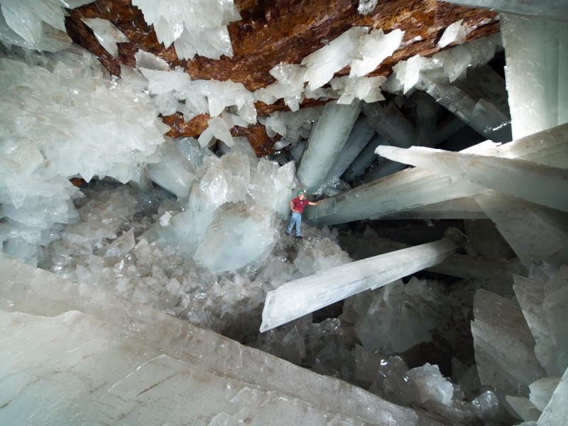 Cave of Crystals, Naica Mine, Mexico