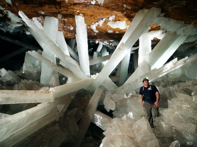 Cave of Crystals, Naica Mine, Mexico