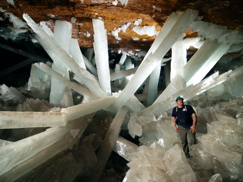 Cave of Crystals, Naica Mine, Mexico