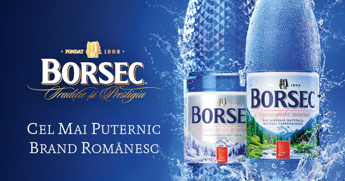 P Borsec votat pentru a noua oar Cel mai puternic brand