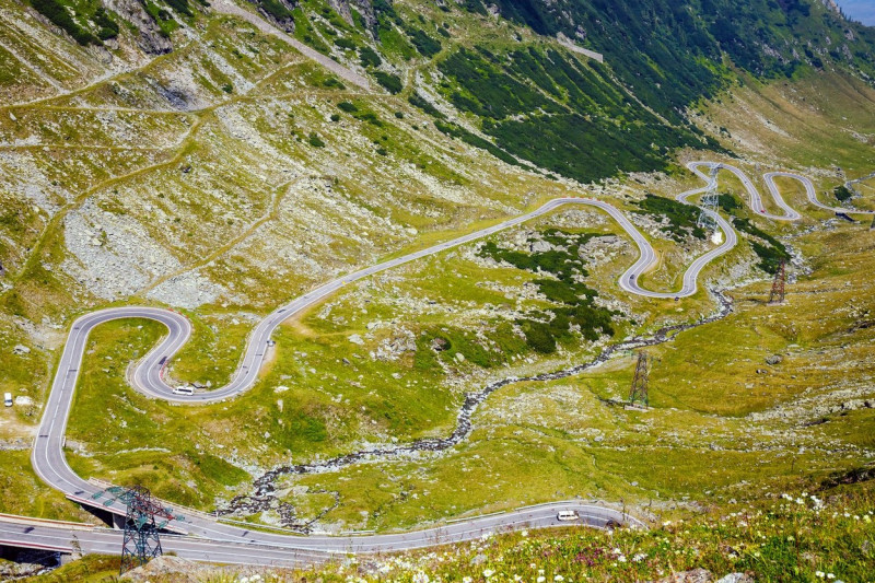 Transfagarasan mountain road, Romanian Carpathians