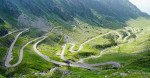 winding Transfagarasan mountain road, Romania