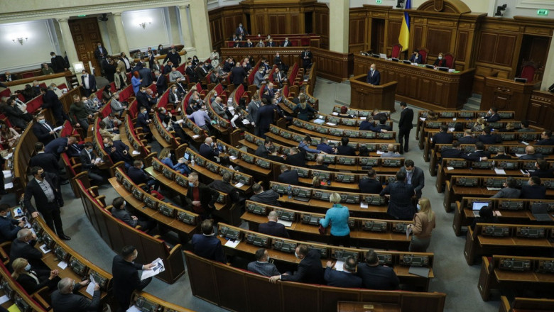 sedinta a parlamentului din kiev
