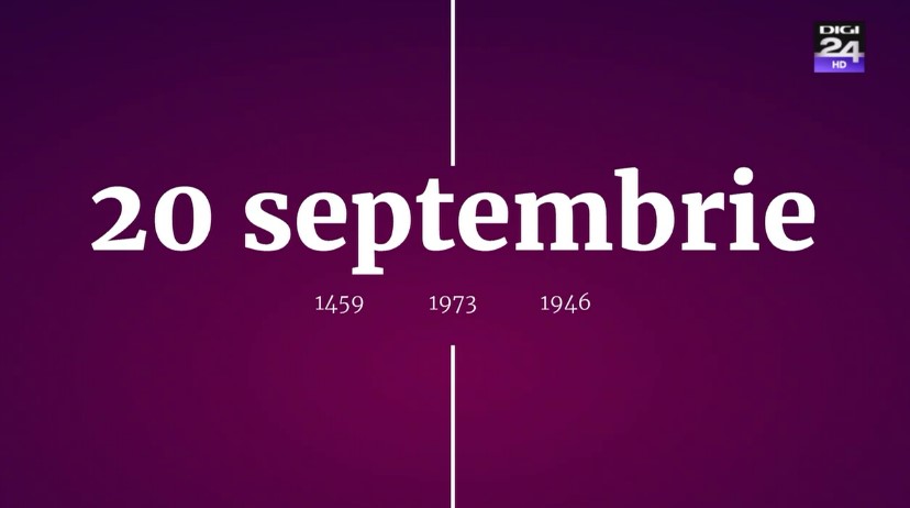 Digistoria – cele mai importante evenimente petrecute în 20 septembrie