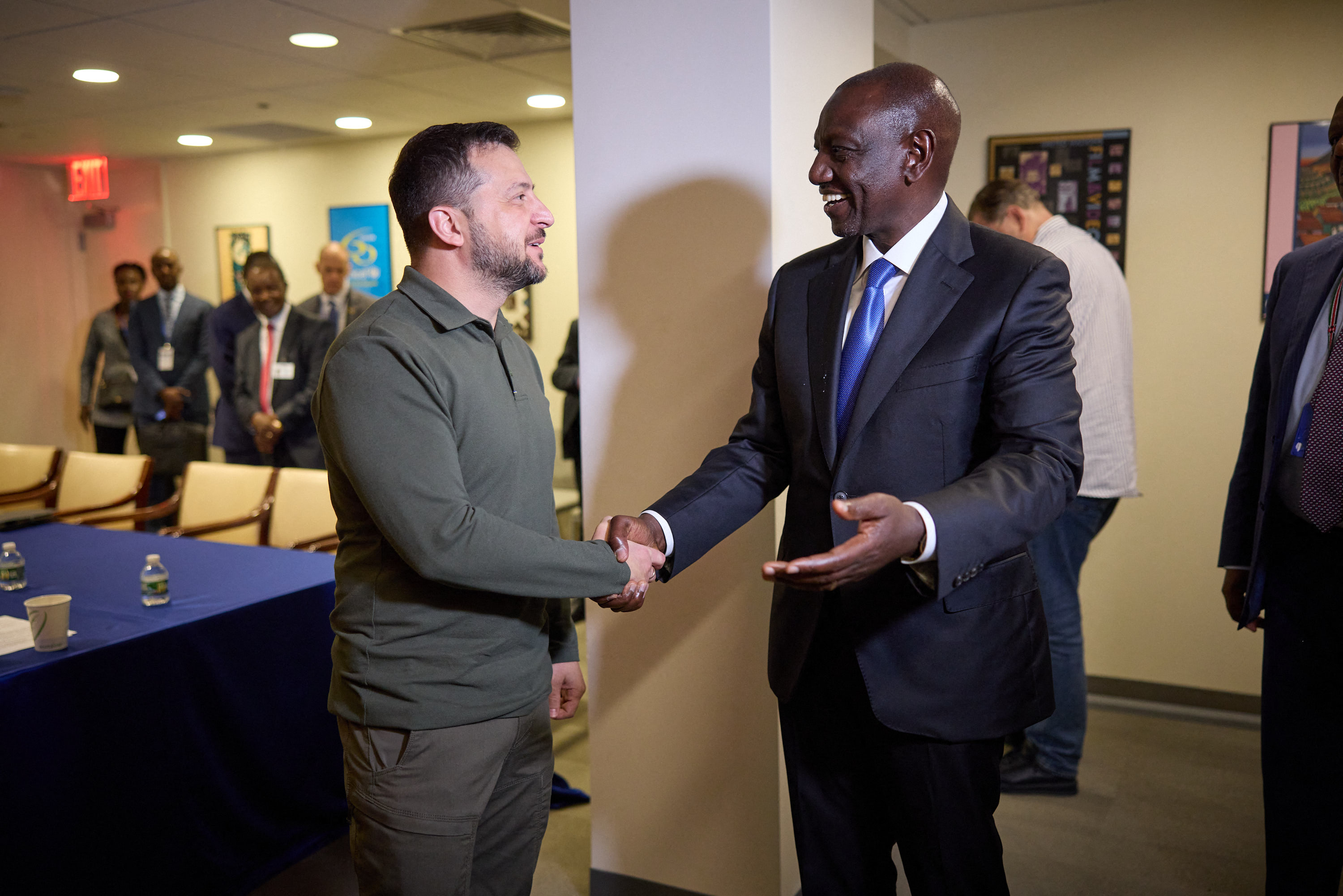 Ucraina și Kenya fac planuri pentru înființarea de „centre de cereale” în Africa