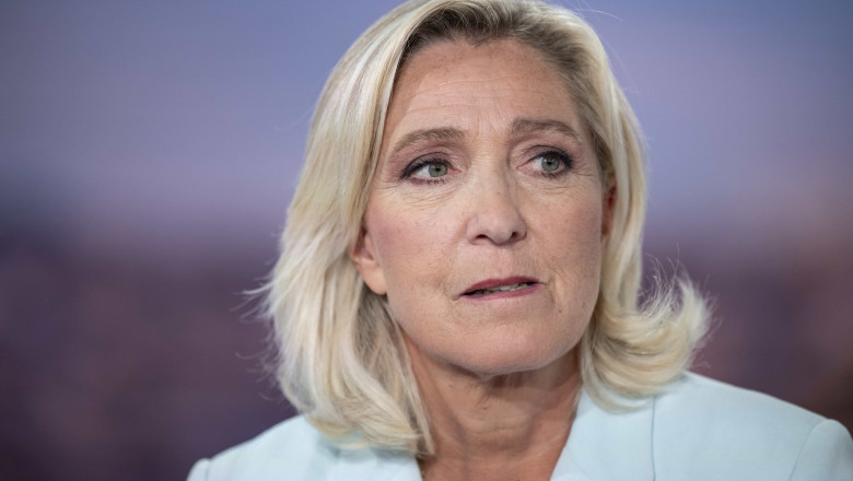 Marine Le Pen Interview - Paris - 18 Sep 2023