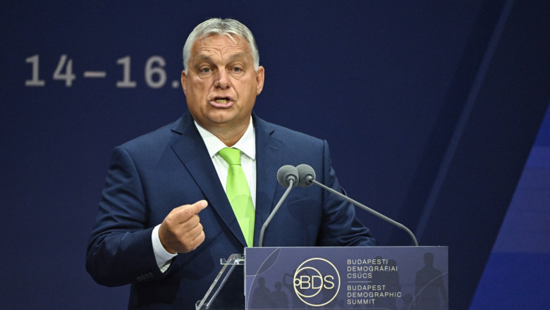 Premierul Ungariei, Viktor Orban.