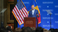 Președintele Klaus Iohannis a participat, joi, la dezbaterea World Leaders Forum de la Universitatea Columbia din New York.