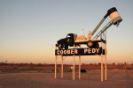 Town sign, Coober Pedy, South Australia