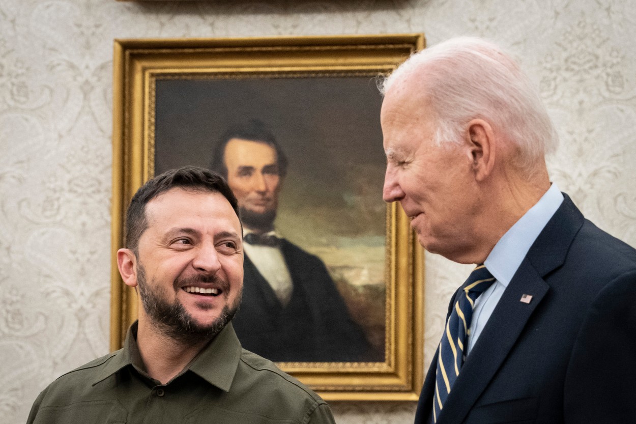 Zelenski s-a întâlnit cu Biden la Casa Albă: „Facem totul pentru a ne asigura că lumea este alături de voi”