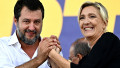 Matteo Salvini și Marine Le Pen