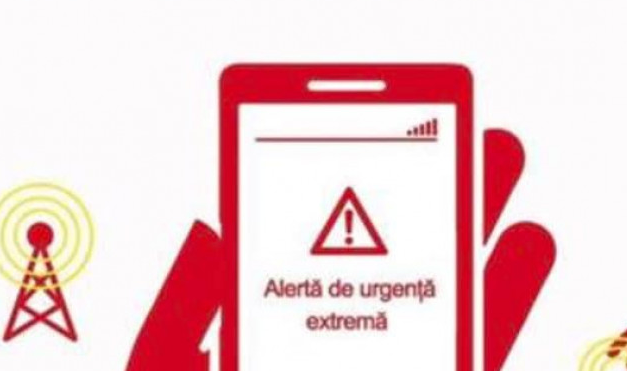 Locuitorii din Galați, Tulcea și Brăila avertizați prin Ro-ALERT că există posibilitatea „căderii unor obiecte din spațiul aerian”