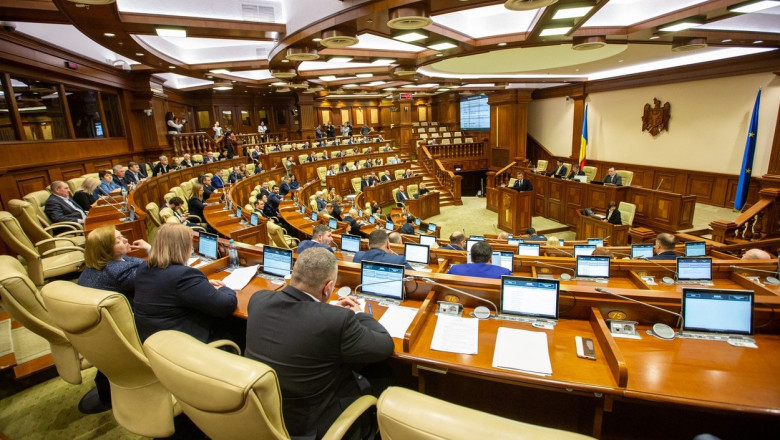 sedinta in parlamentul republicii moldova