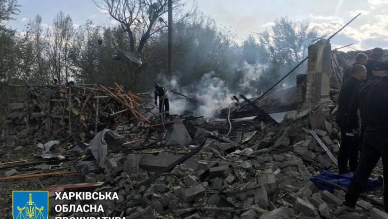 49 de morți după ce o rachetă rusească a lovit un magazin alimentar în regiunea Harkov