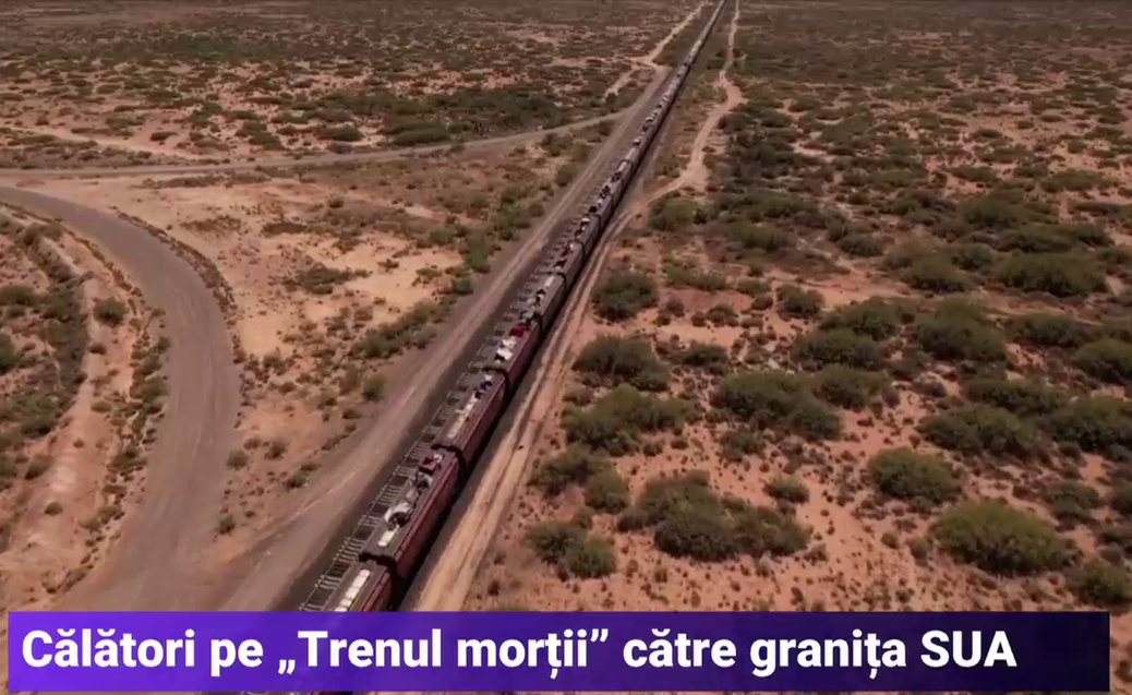 „Bestia”, trenul care „ucide” sute de migranți. Oamenii încearcă să ajungă la granița SUA: Cad de pe acoperiș, stau agățați de vagoane