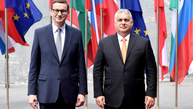 Summit of the Heads of Government of the Visegrad Group, Katowice, Poland - 30 Jun 2021