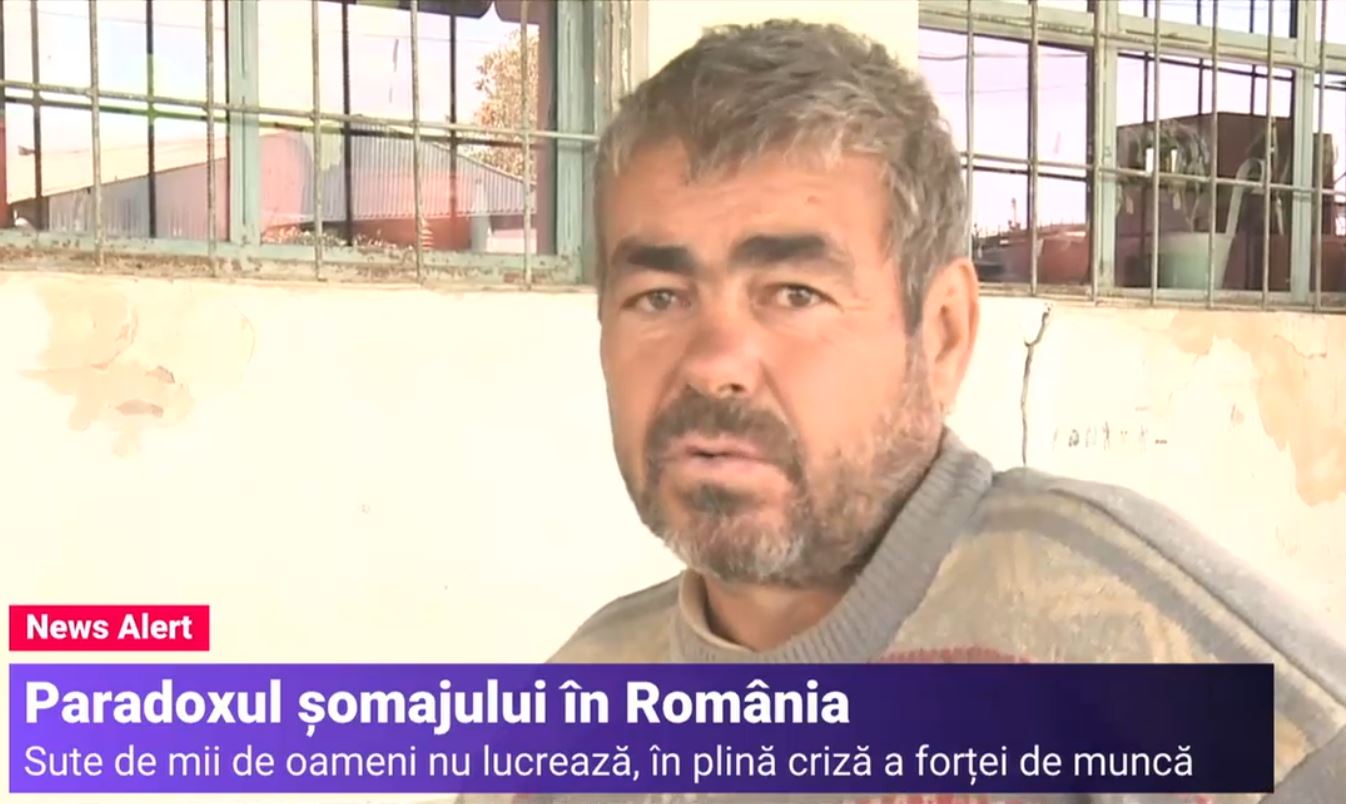 Paradox românesc. Sunt sute de mii de șomeri în plină criză de forță de muncă: „Am lucrat pe timpul lui Ceaușescu. Acum nu am unde”