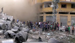 Destruction in Gaza after Israeli offensive against Hamas