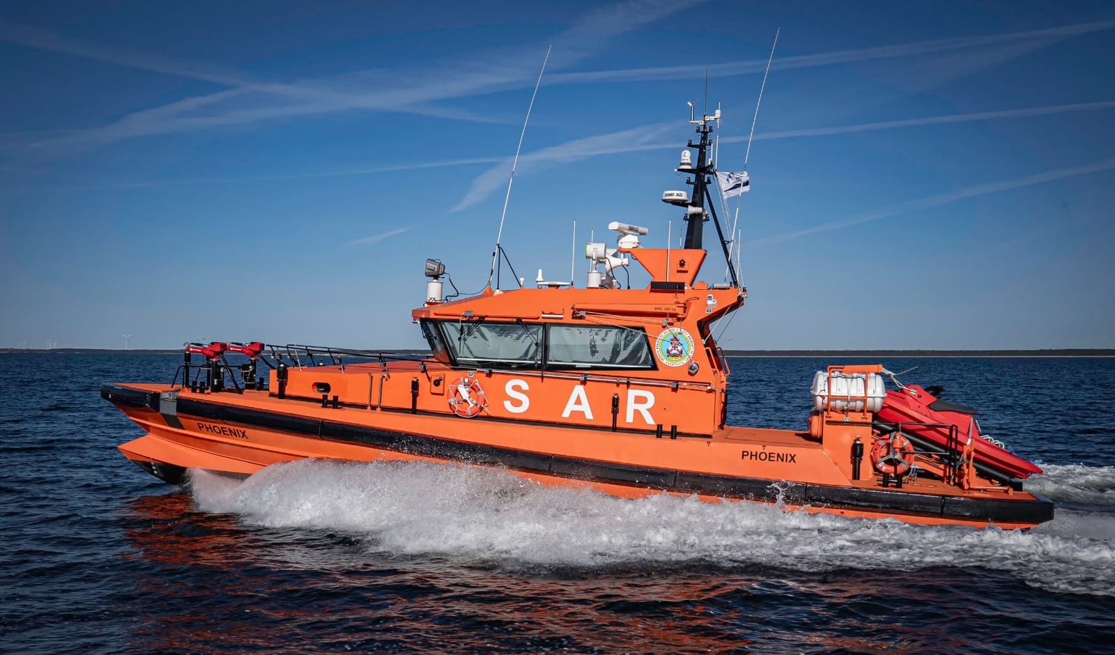 Agenţia de Salvare a Vieţii Omeneşti pe Mare, chemată să ajute o ambarcaţiune în dificultate în Marea Neagră, pe un vânt extrem