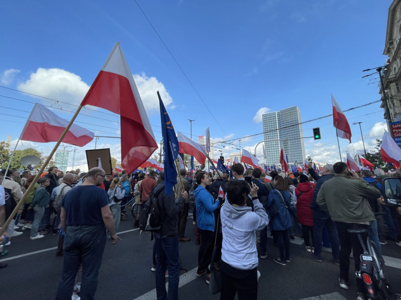 Opposition’s “Million Hearts March” in Poland