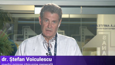 Dr. Ștefan Voiculescu, medic chirurg oncolog