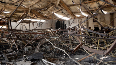 sala unde a avut loc incendiul de la nunta din irak