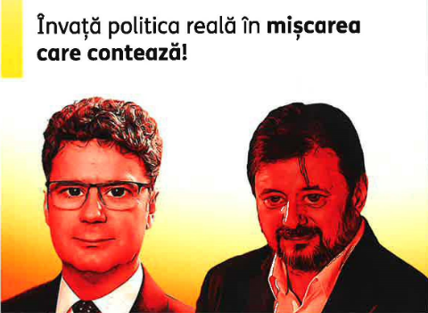 Susținătorii AUR au împărțit pliante la SNSPA în care le cer studenților să renunțe la facultate. Replica lui Cristian Pîrvulescu
