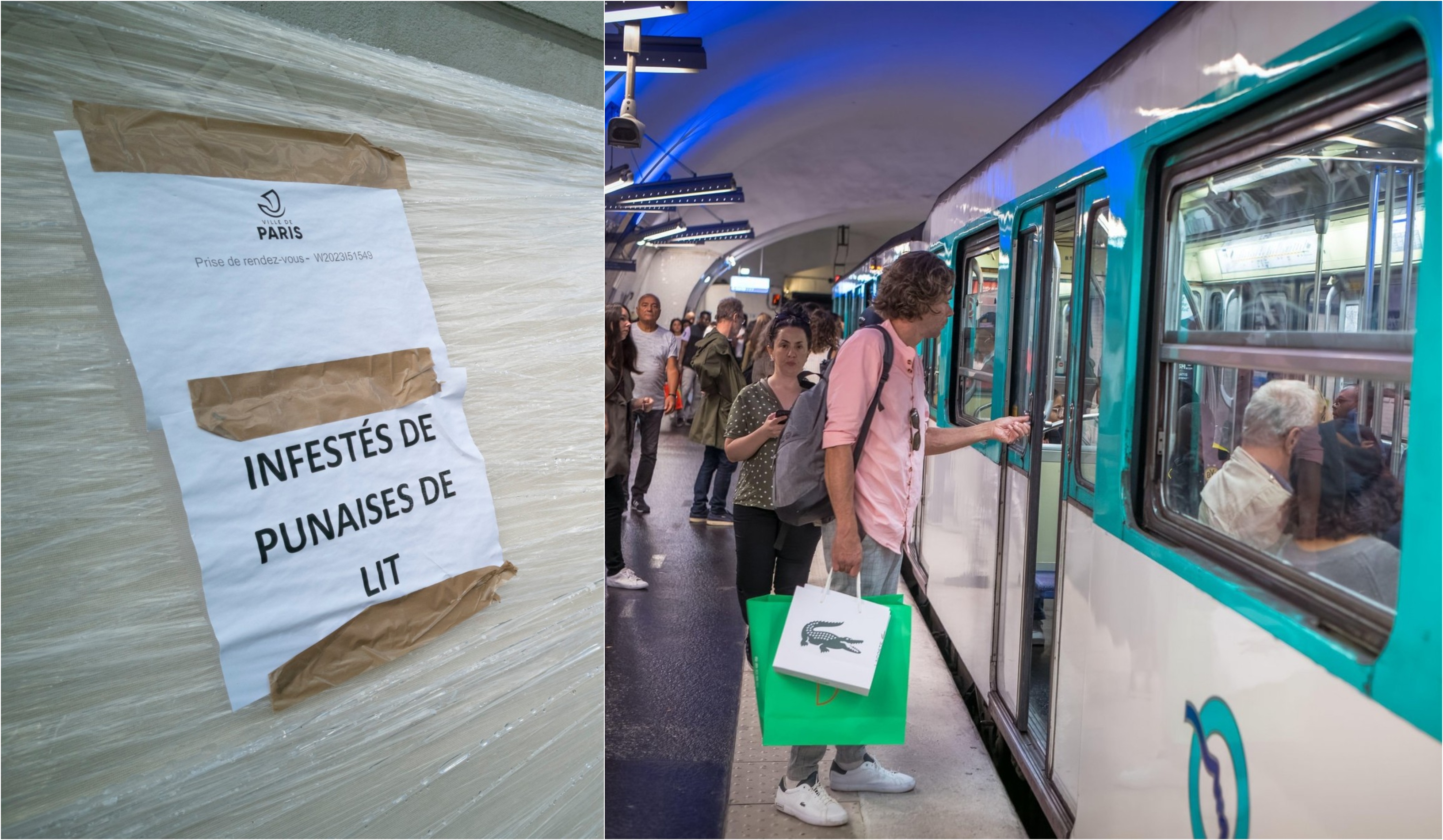Parisul a fost invadat de ploșnițe. Insectele au luat cu asalt transportul public din capitala Franței