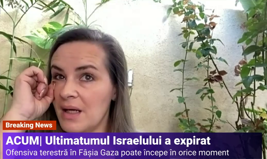 VIDEO. Mărturia unei românce din Israel: „Amenințările sunt din toate direcțiile. Și noi am fost bombardați”