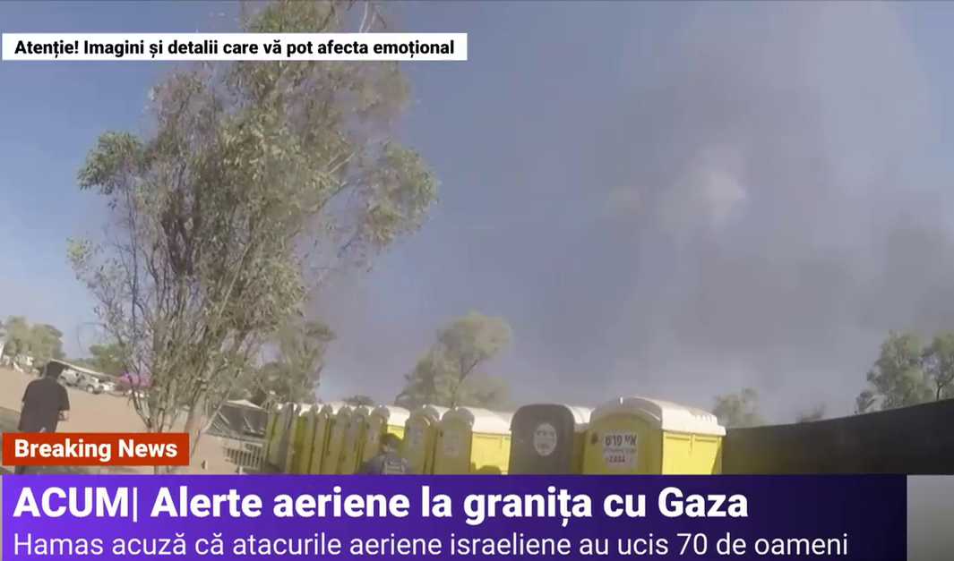 VIDEO. Imagini cu momentul în care teroriștii Hamas au năvălit la „Festivalul Groazei”. Au tras în toalete, ca să ucidă tinerii
