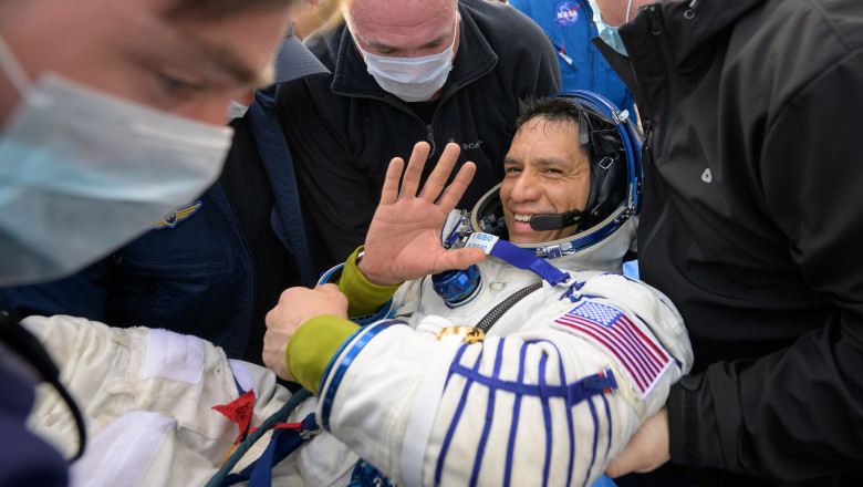 Gravitaţia, cea mai nouă provocare pentru astronautul Frank Rubio, după 371 de zile în spaţiu