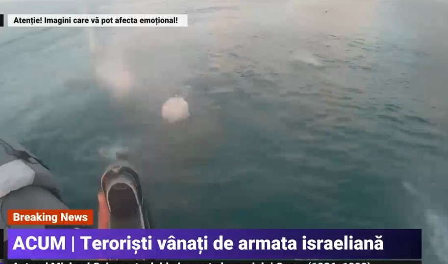 VIDEO Teroriști Hamas, eliminați unul câte unul de armata israeliană. Momentul în care gruparea încearcă să se infiltreze pe mare