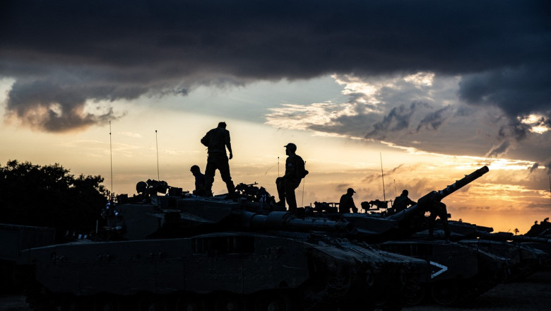 soldati pe front in israel