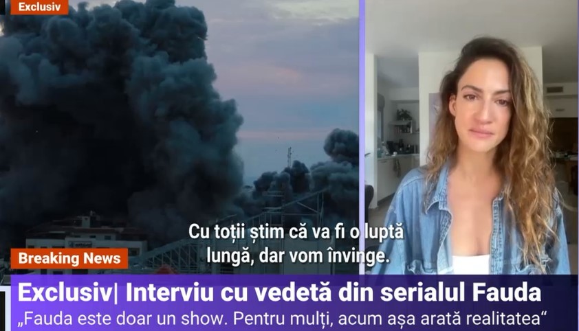 Actriță din Fauda, mărturii în lacrimi din inima Israelului: „Hamas e ISIS. Nu se vor opri la noi, vor continua în întreaga lume”