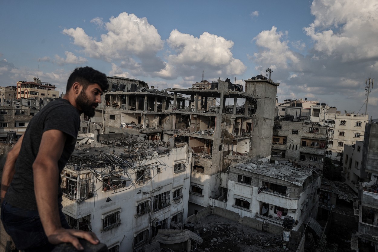 Imagini apocaliptice în Gaza după bombardamentele israeliene