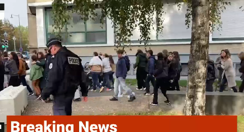 Alertă cu bombă în Franța, la liceul în care a fost ucis un profesor într-un atentat islamist, săptămâna trecută