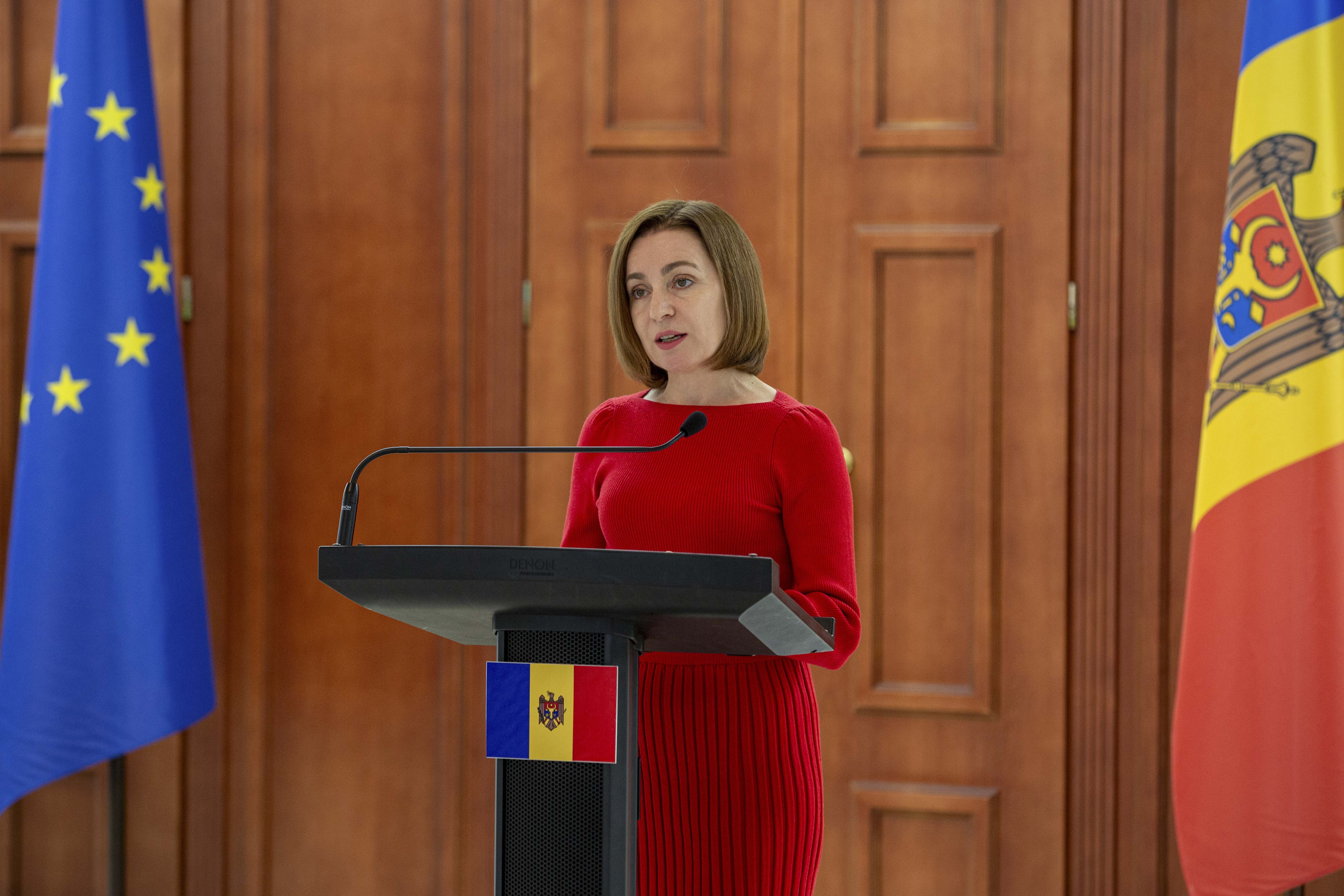 Maia Sandu avertizează că Republica Moldova își va pierde libertatea dacă Rusia va câștiga războiul în Ucraina