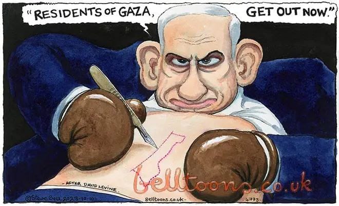Un cunoscut caricaturist a fost concediat din cauza unui desen cu Benjamin Netanyahu