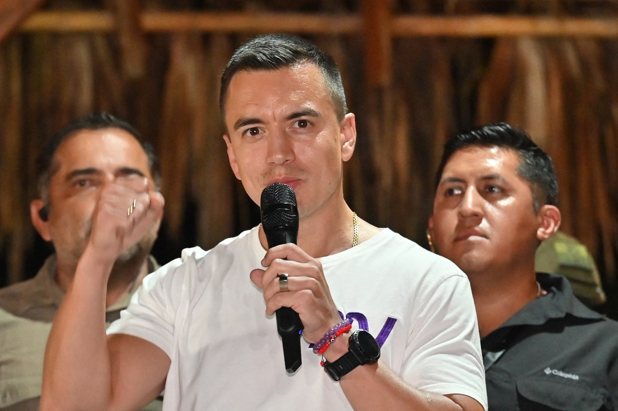 Daniel Noboa, fiul unui magnat al comerțului cu banane, va fi următorul președinte al Ecuadorului
