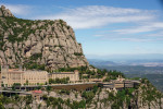the mountain of Montserrat, on a fantastic spring day