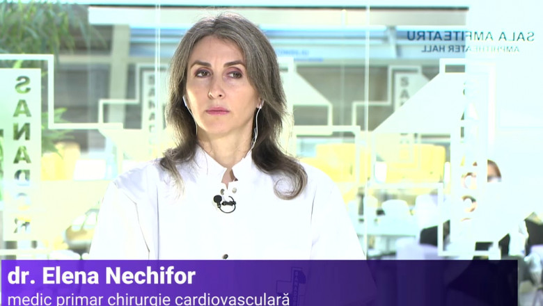 dr. Elena Nechifor, medic primar chirurgie cardiovasculară