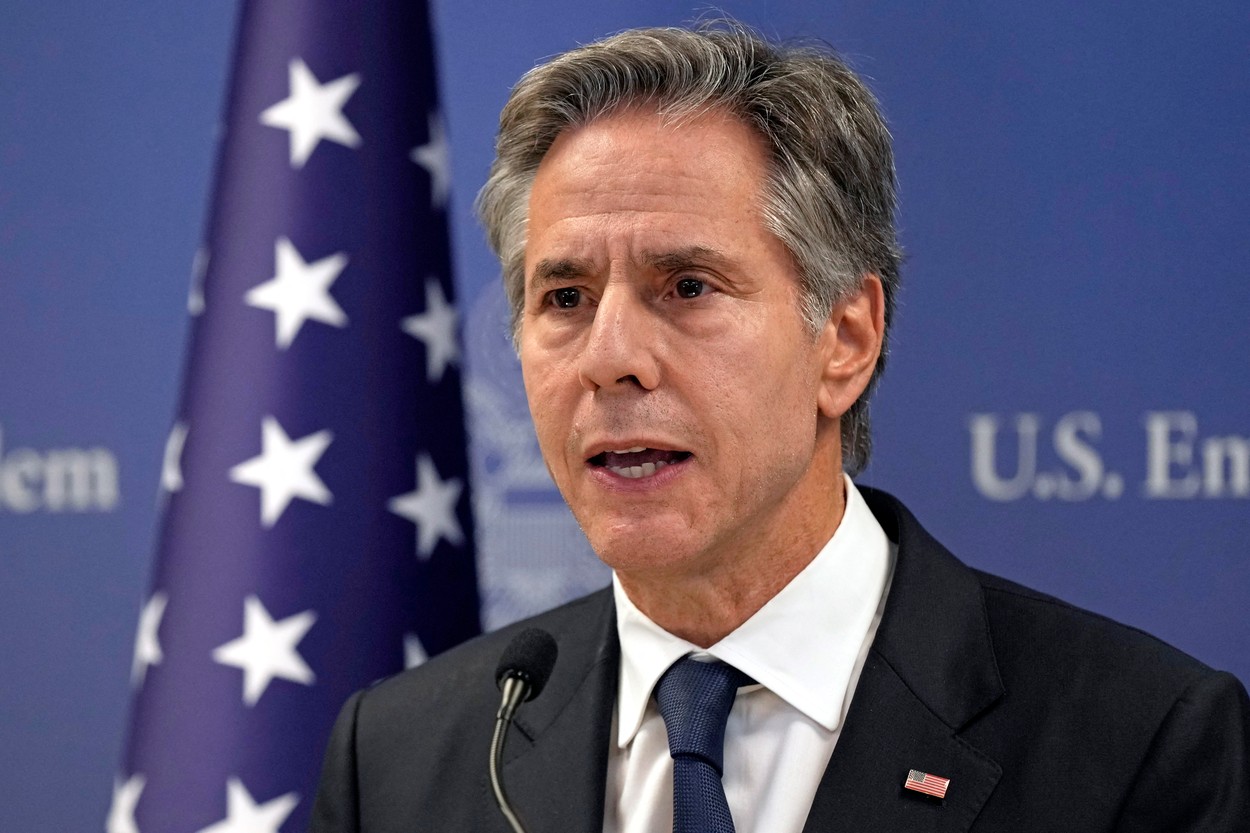 Blinken: SUA şi Israelul vor elabora un plan pentru ca ajutorul să ajungă la civili din Gaza şi nu la Hamas