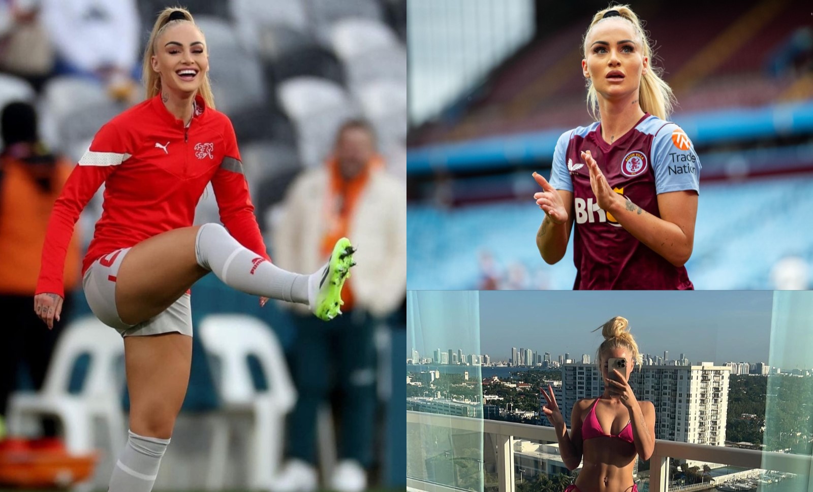 Cati bani castiga Alisha Lehmann, „cea mai sexy fotbalista din lume”, cu o singura postare pe Instagram