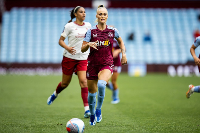 Aston Villa Women v Manchester United Women, FA Women's Super League - 01 Oct 2023