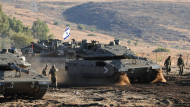 tancuri israeliene și militari IDF