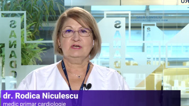 dr. Rodica Niculescu, medic primar cardiologie