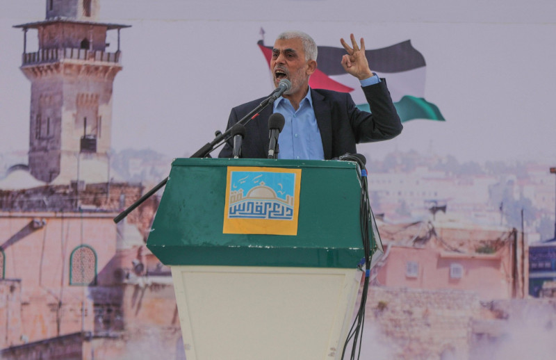 Al-Quds (Jerusalem) Day. in Gaza, Palestine - 14 Apr 2023