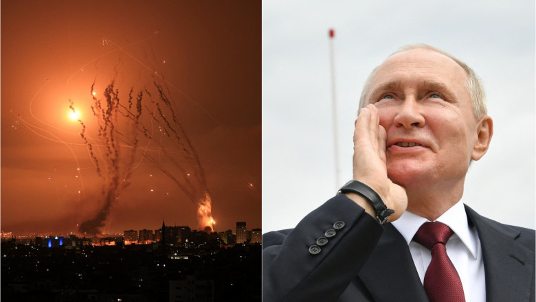 Explozii și rachete pe cerul Israelului / Vladimir Putin