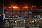 Incendiu Aeroport Luton din Londra