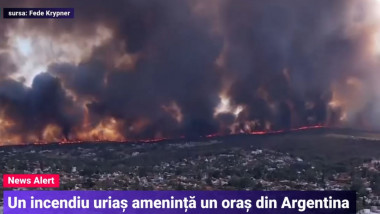incendiu Argentina